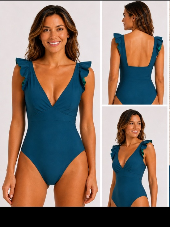 summersalt Other - NEW SUMMERSALT The Ruffle Backflip One-Piece Swimsuit